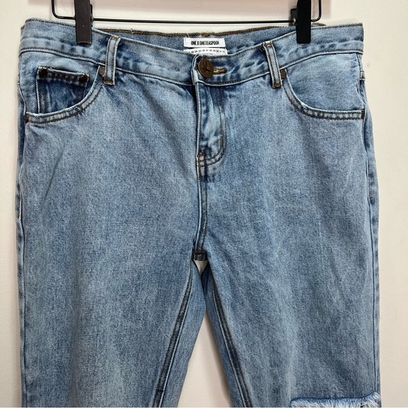 One Teaspoon Awesome Baggies Medium Rise Relaxed Legs Size 30 - Picture 4 of 13